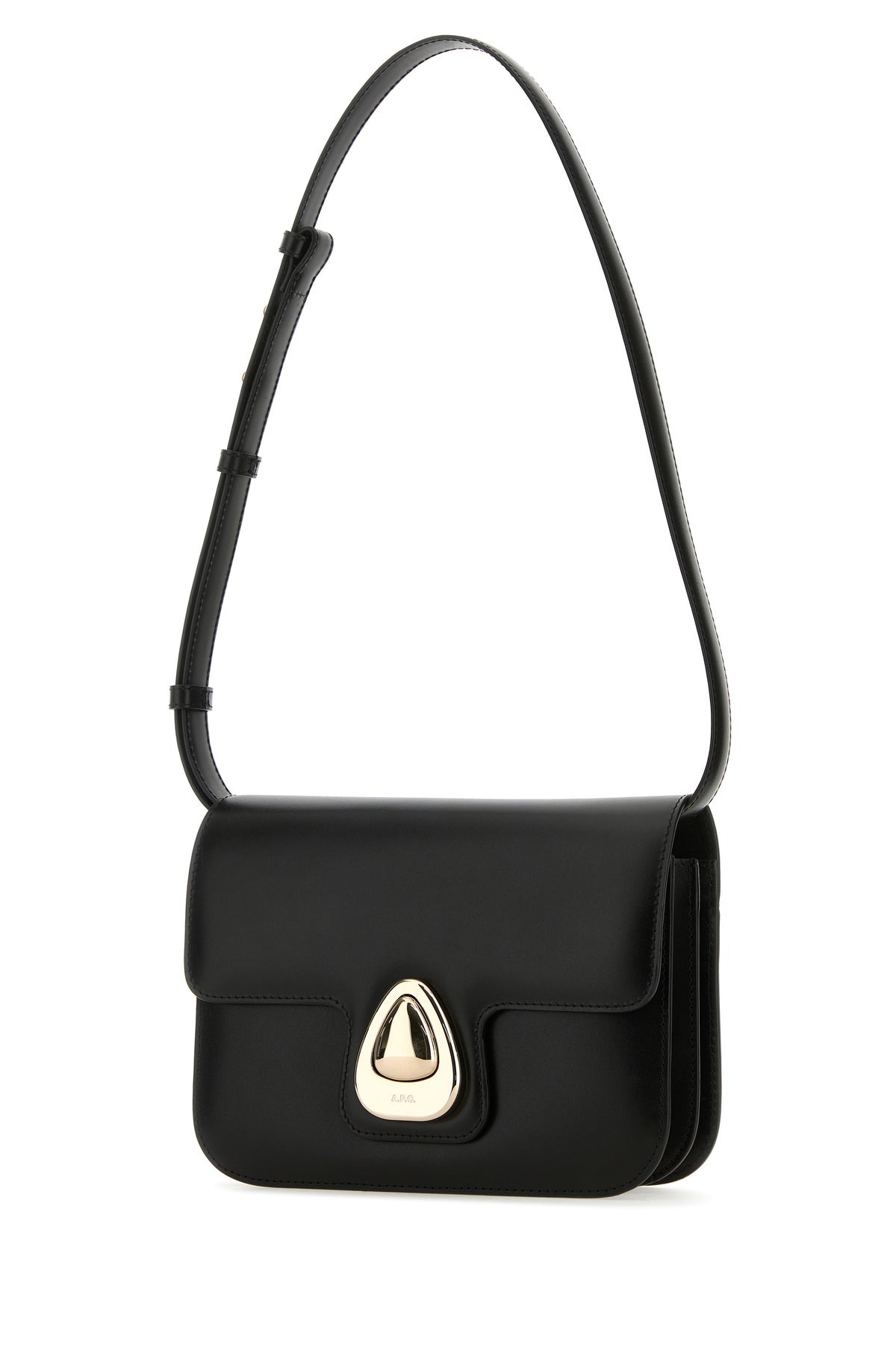 Black leather small Astra crossbody bag - 2