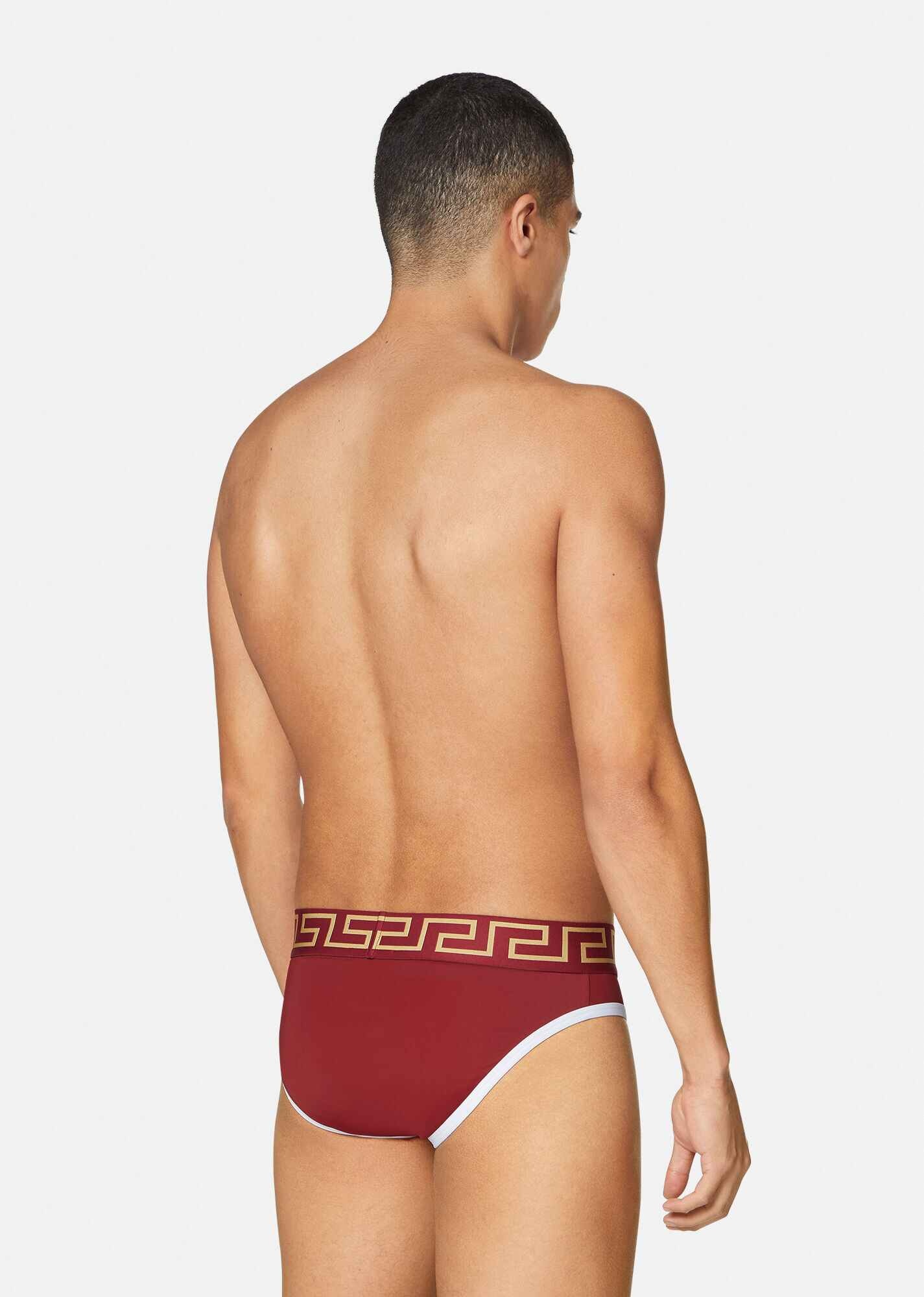 Greca Border Swim Briefs - 3
