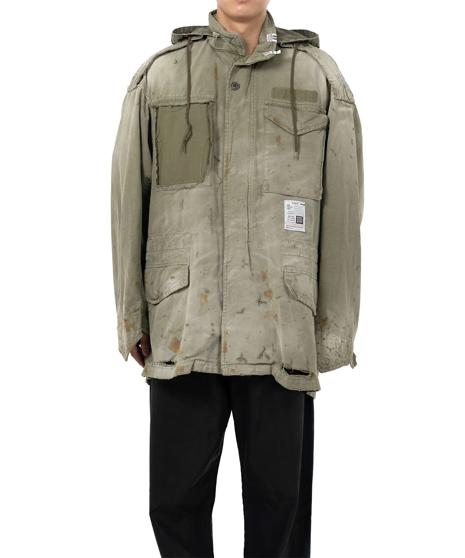 Distressed Field Jacket - 1