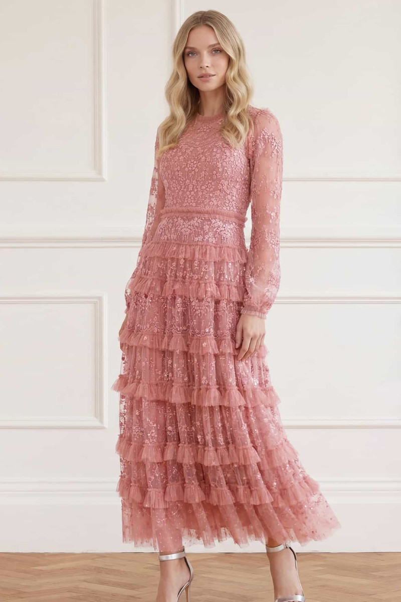 Needle & Thread Blossom Lace Ankle Gown outlook