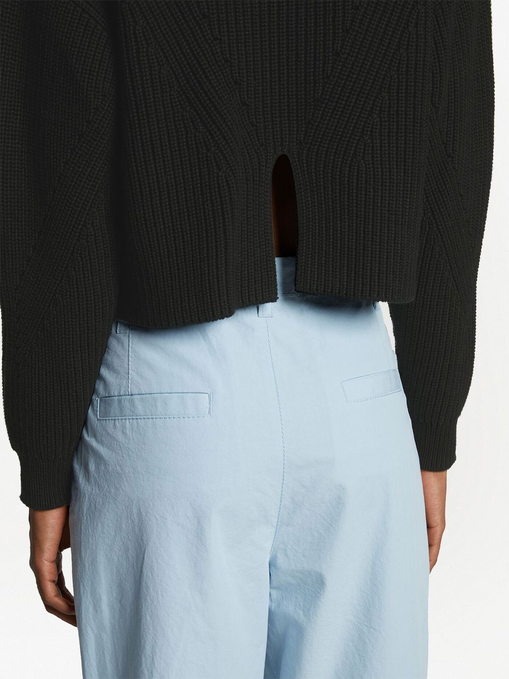 mock-neck jumper - 5