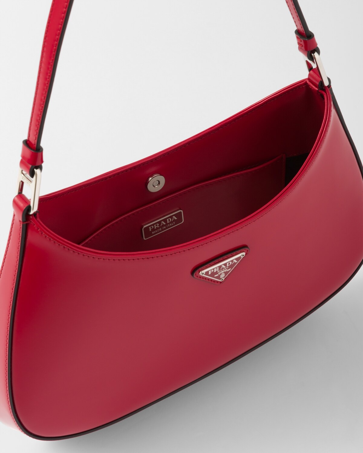 Prada Cleo brushed leather shoulder bag - 5