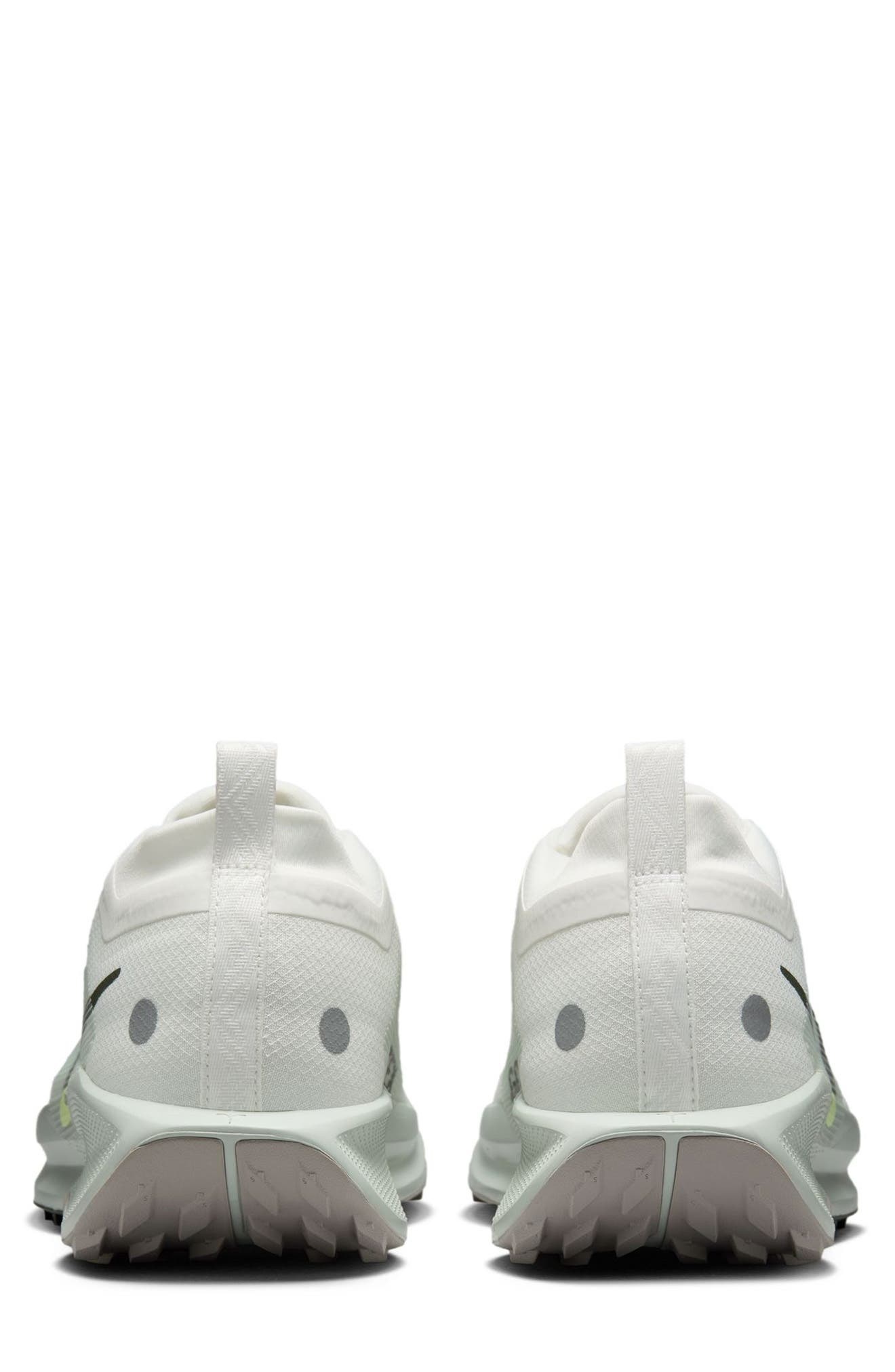 Nike Pegasus Trail 5 Gore-Tex® Waterproof Running Shoe in White/Sequoia/Silver at Nordstrom - 5