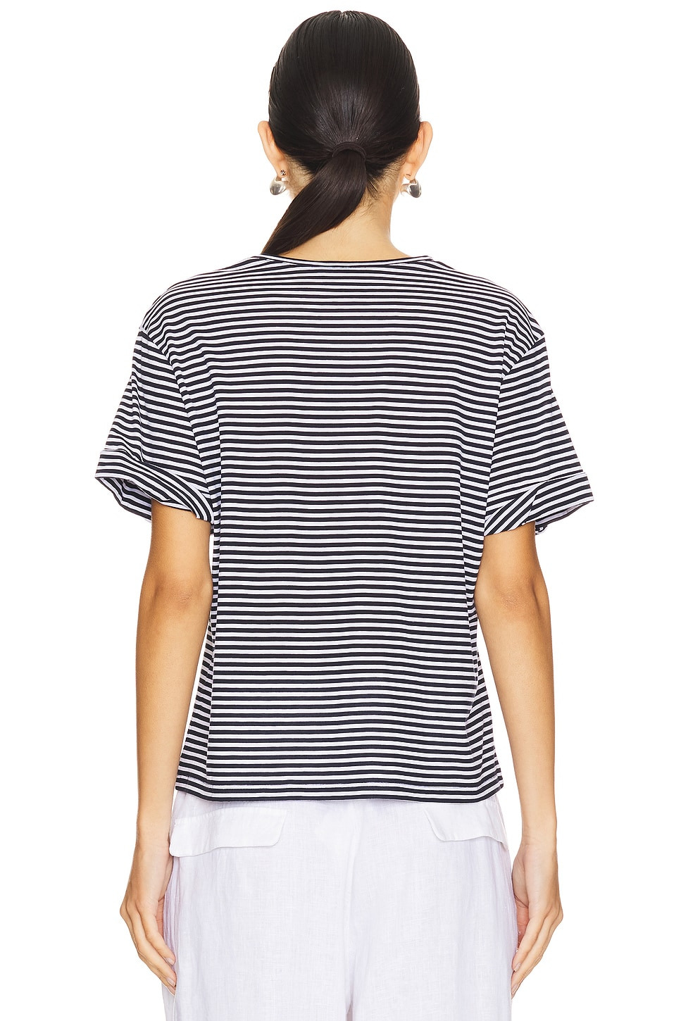 Boxy Rolled Tee - 3