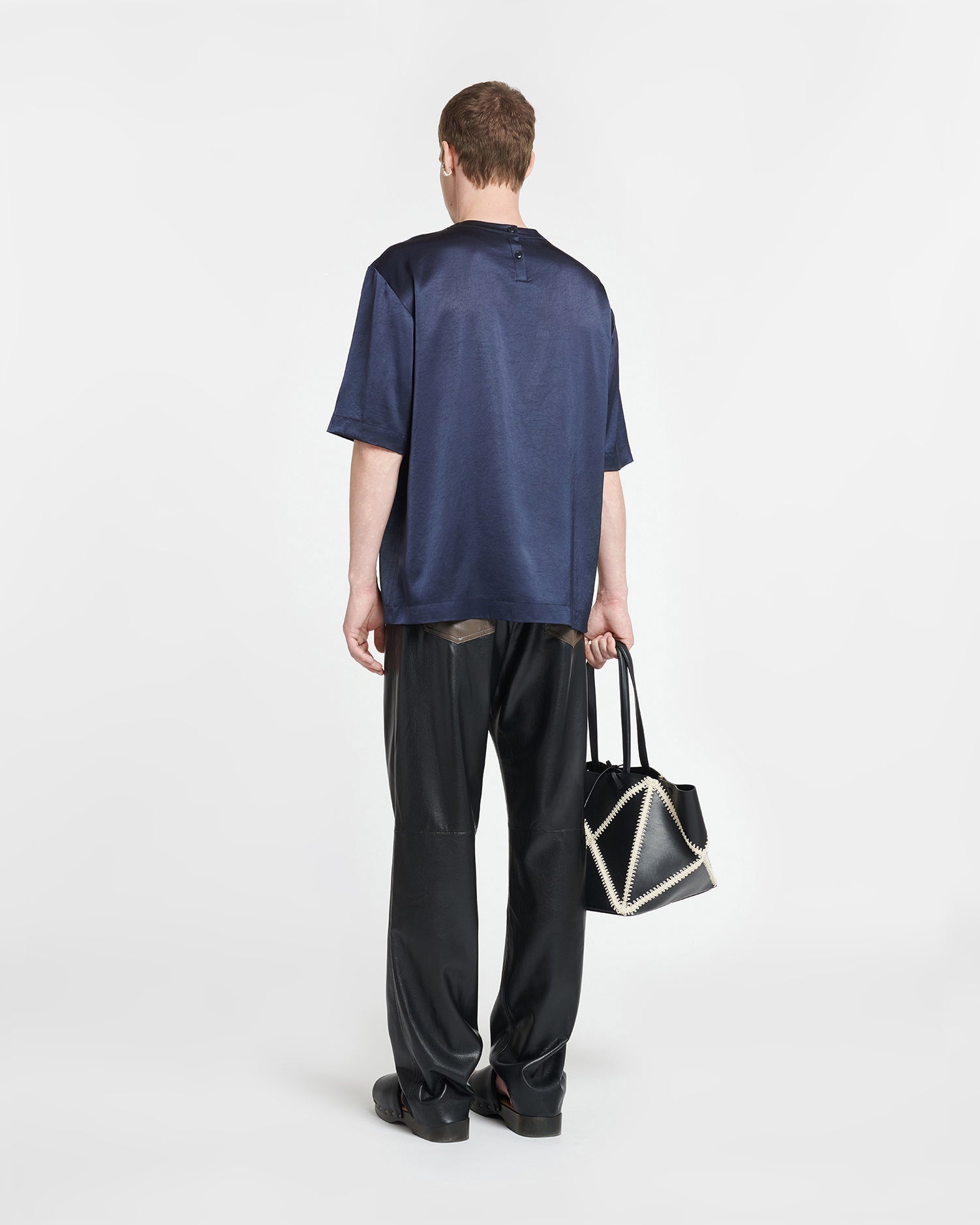 Slip Satin T-Shirt - 4