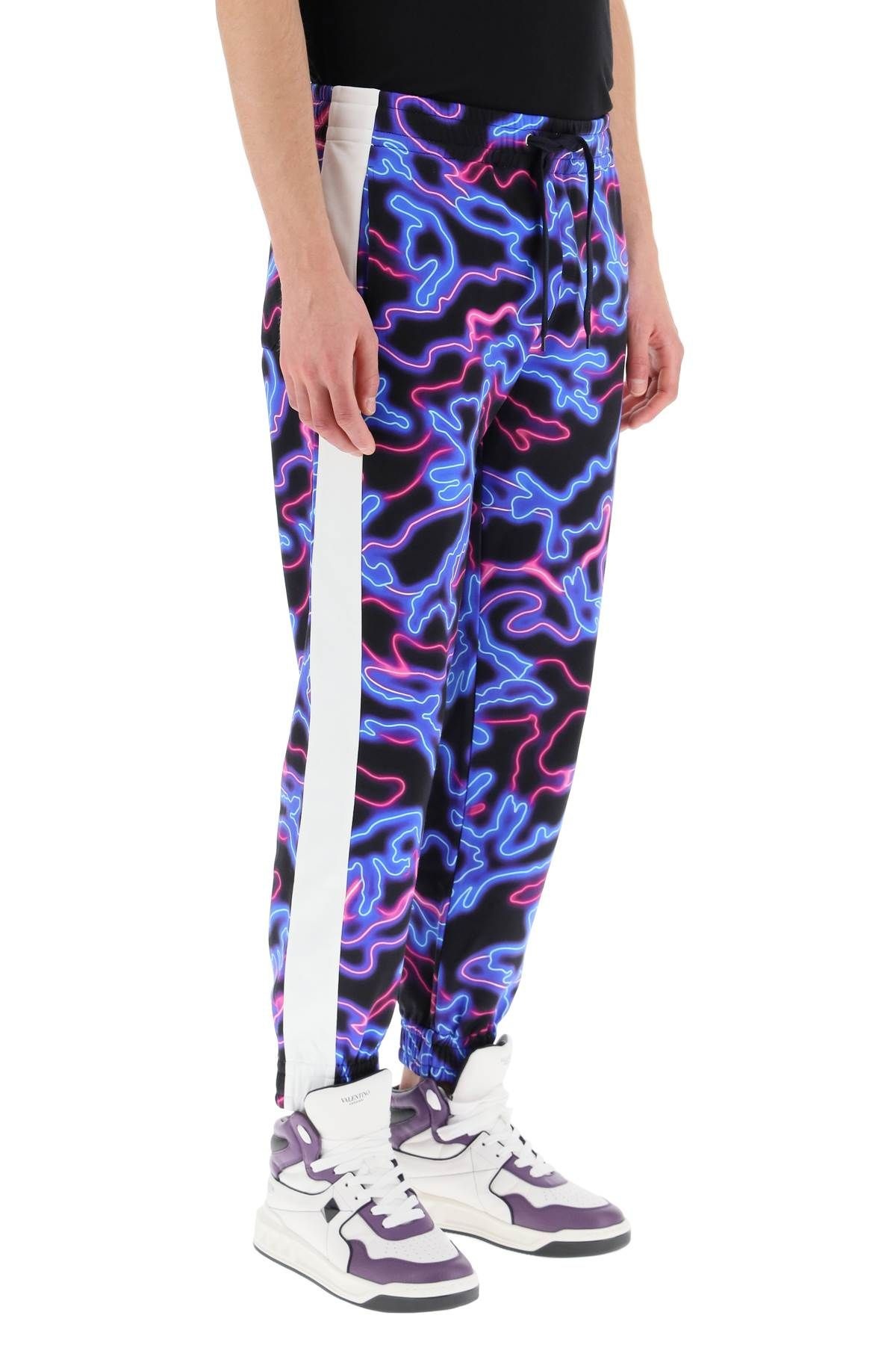 CAMOU NEON TRACKPANTS - 3