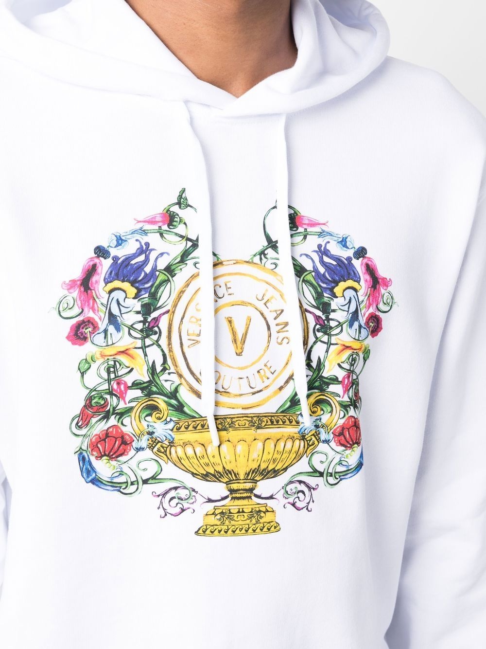 logo-print hoodie - 5