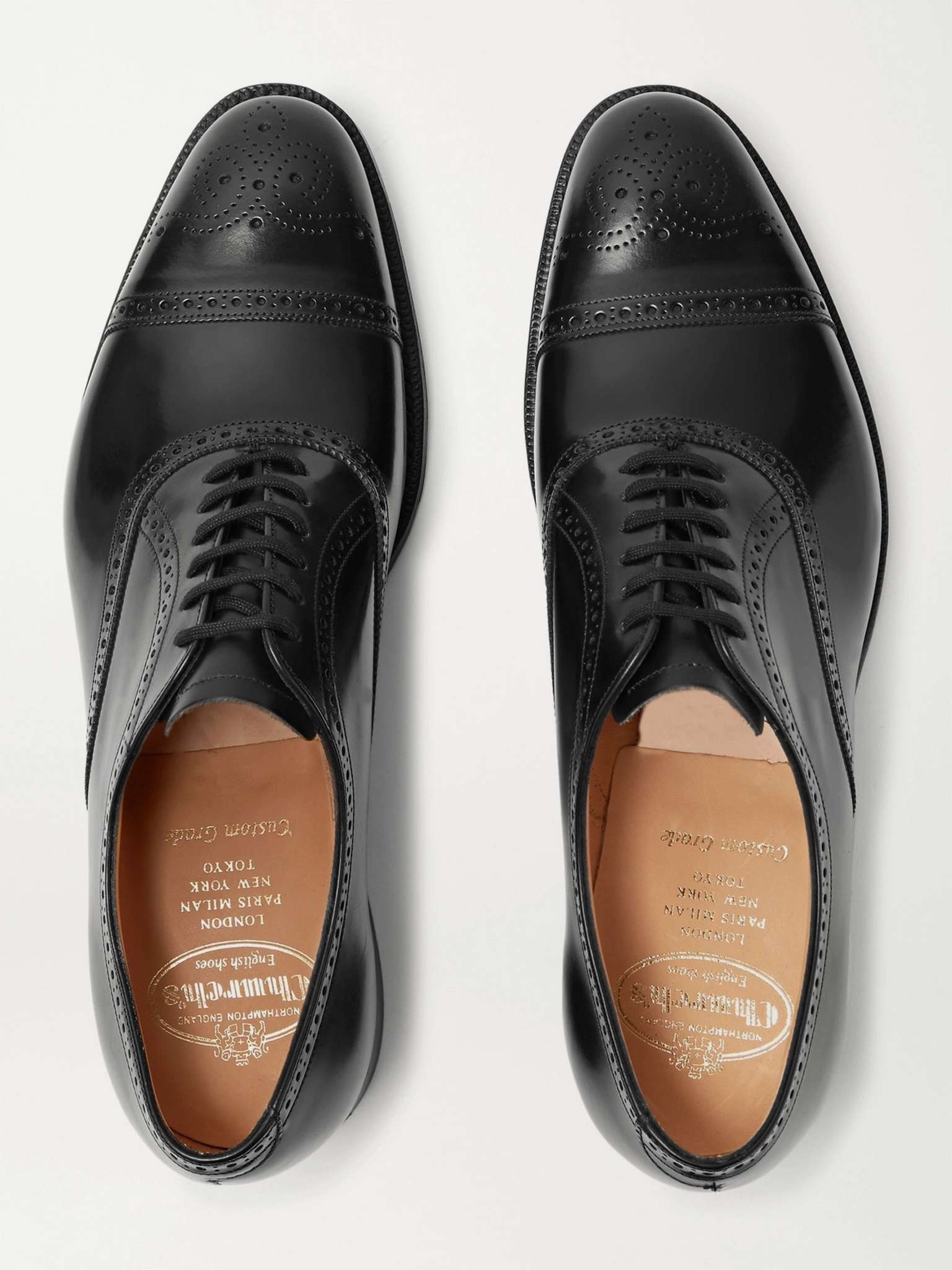 Berlin Leather Wingtip Brogues - 8