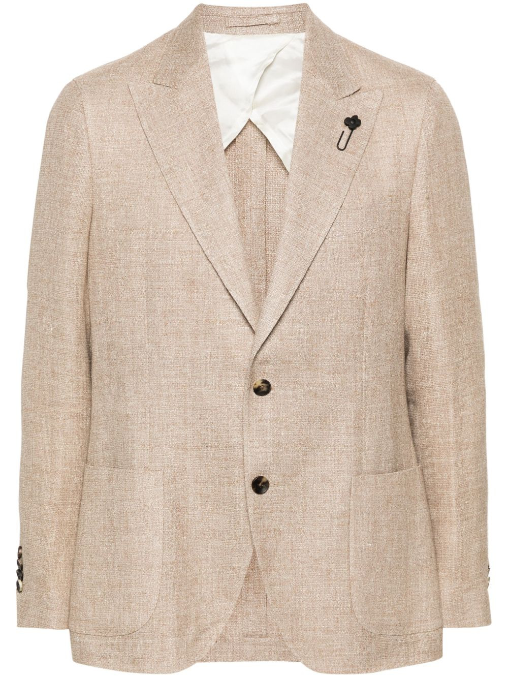 single-breasted blazer - 1