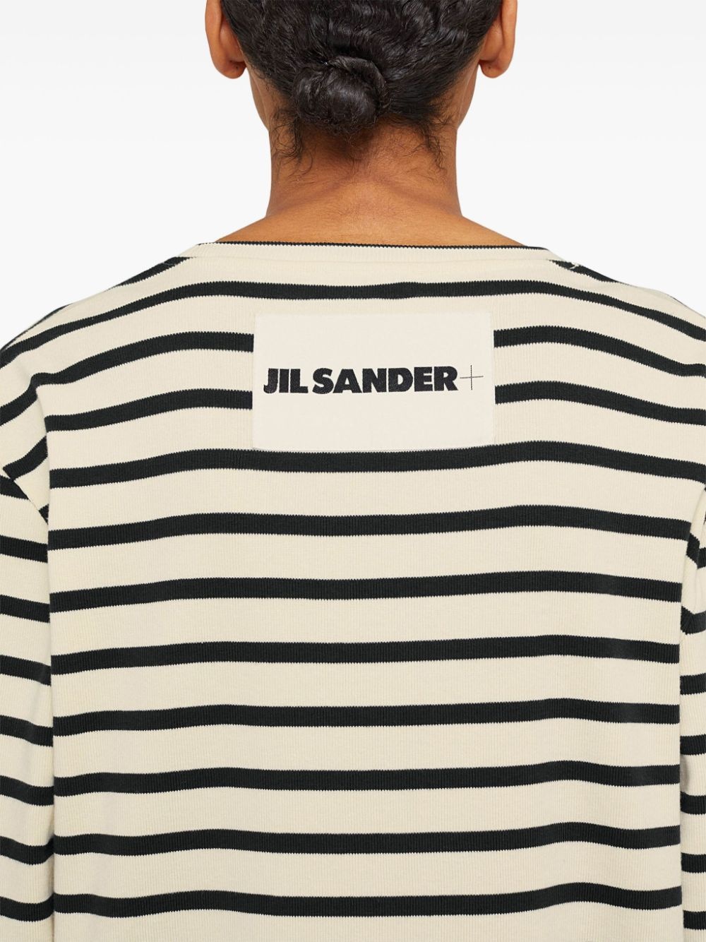 stripe-print cotton T-shirt - 6