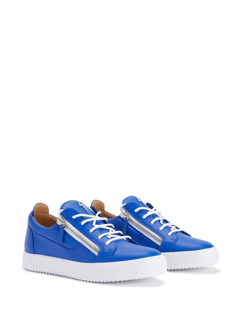 Giuseppe Zanotti zip-fastening leather sneakers outlook