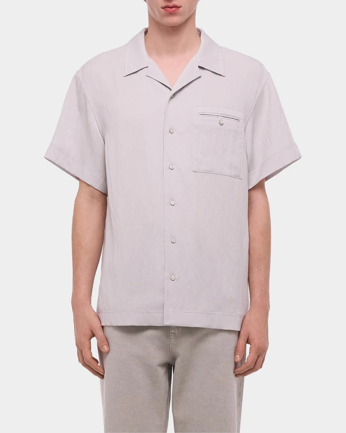 Men's Relaxed-Fit Camp Collar Shirt - 1
