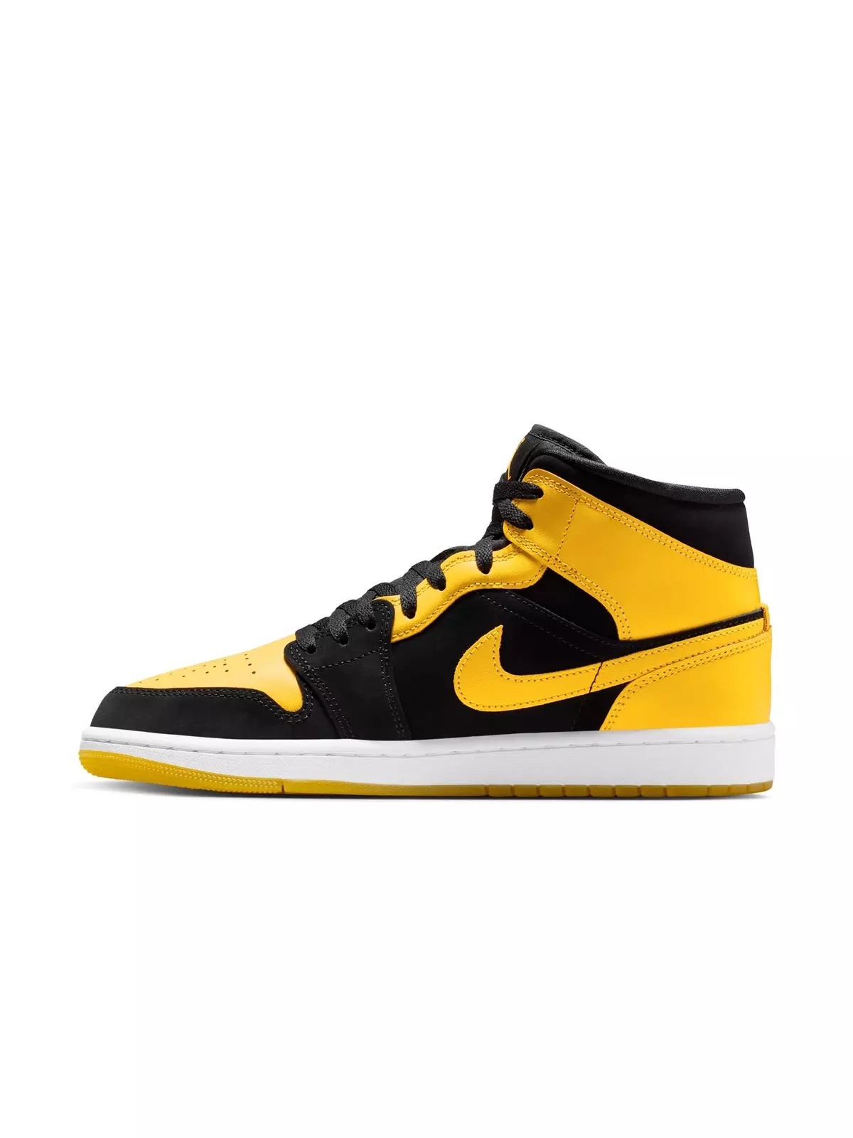 1 Mid SE "Black/Varsity Maize/White" Men's Shoe - 4