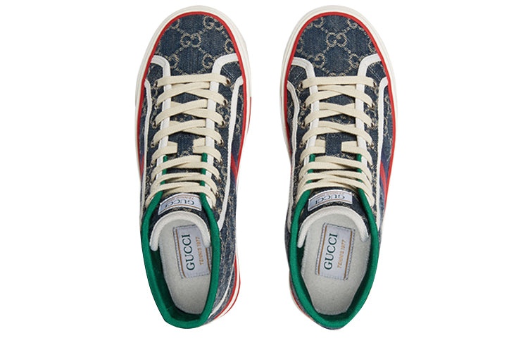 (WMNS) Gucci Tennis 1977 High 'Denim' 627838-2KQ90-4464 - 3