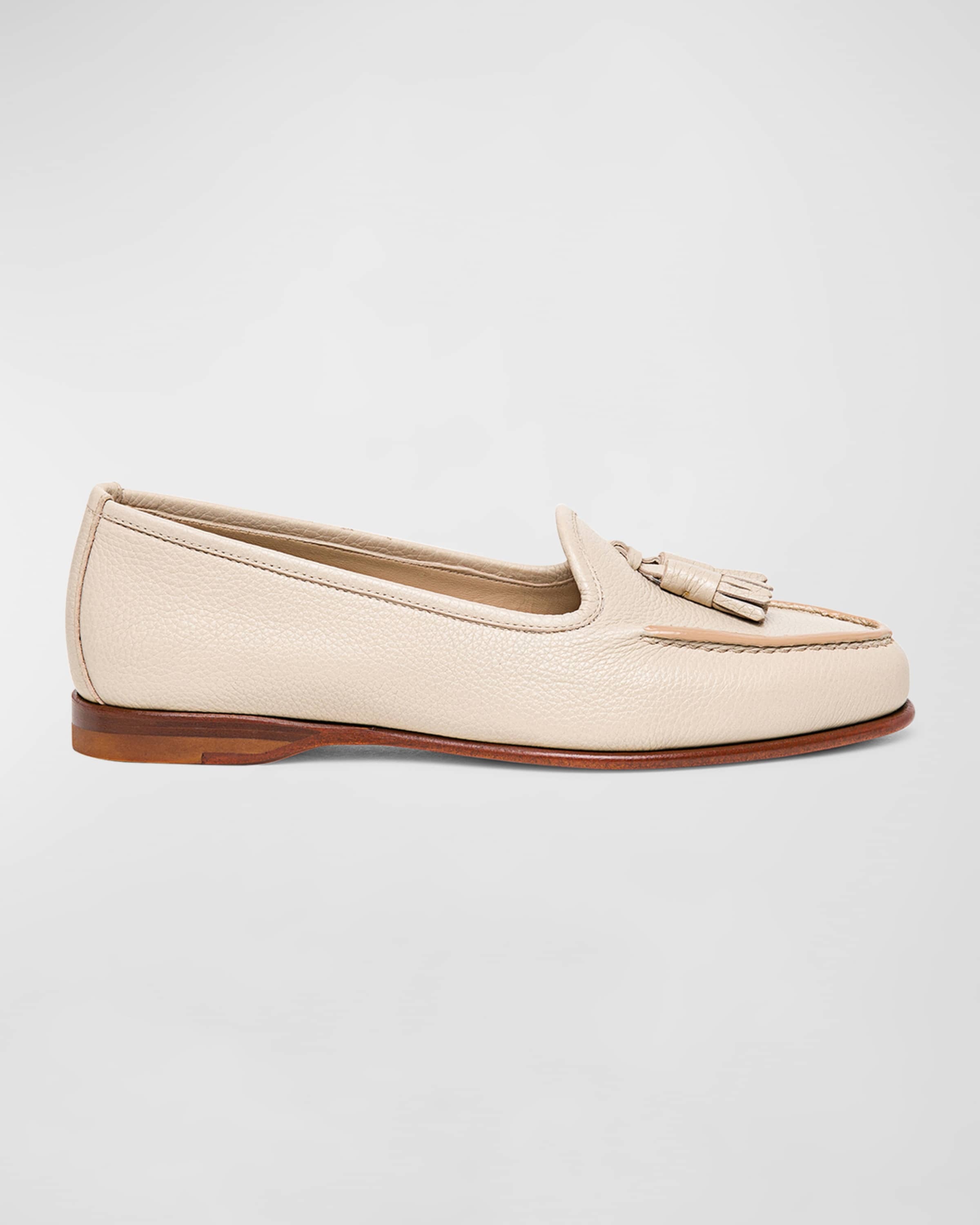 Andrea Calfskin Tassel Loafers - 1