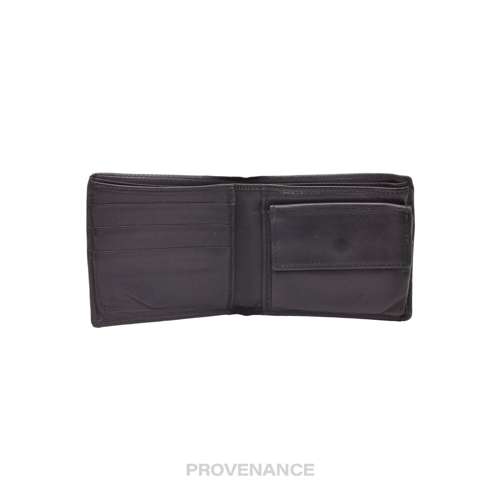 Gucci GG Supreme Bifold Wallet - Black - 5