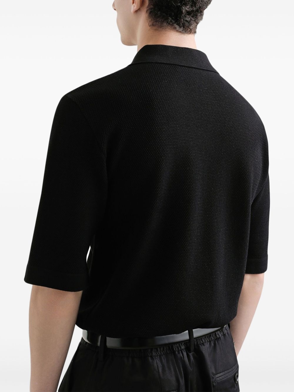 logo-plaque shirt - 4
