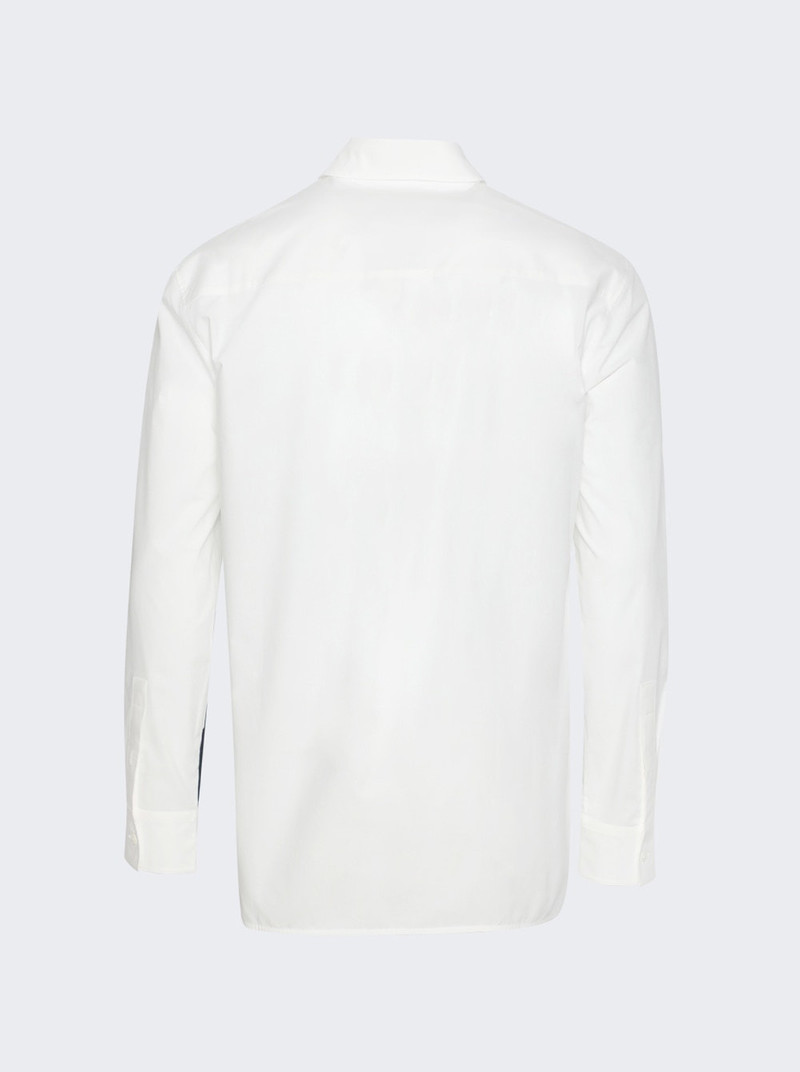 Marni Wolf And Tulip Printed Shirt Lily White outlook