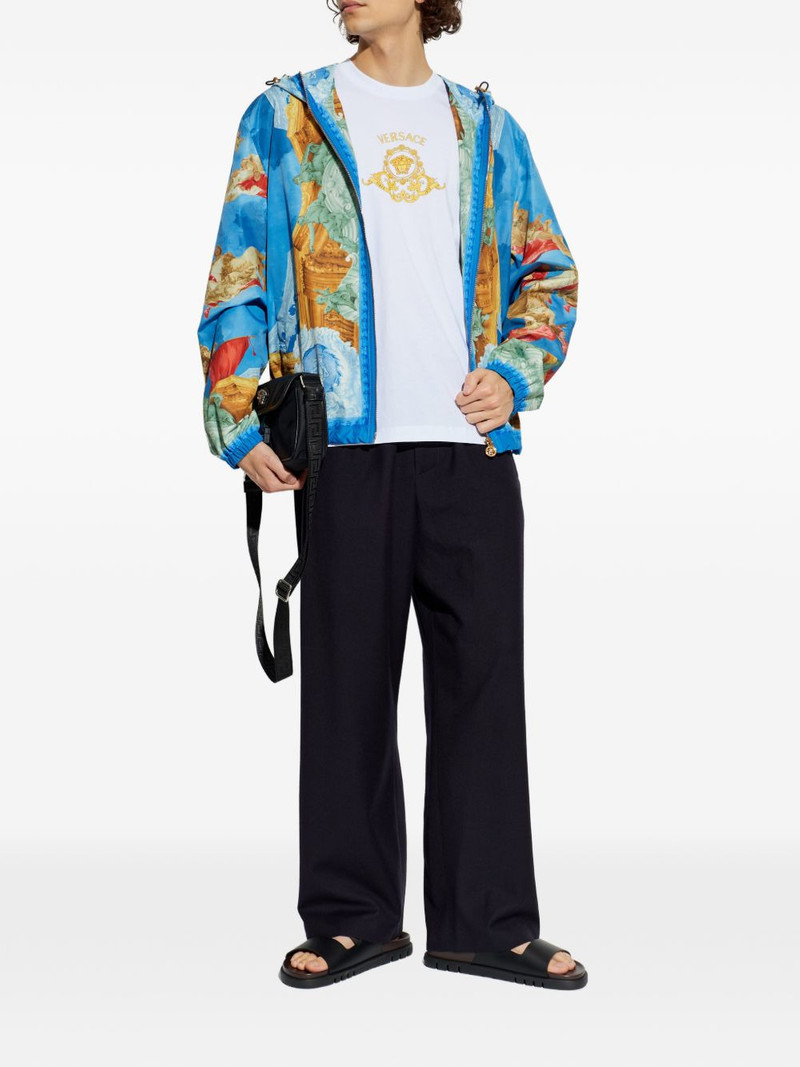 VERSACE Medusa Head graphic-print T-shirt outlook