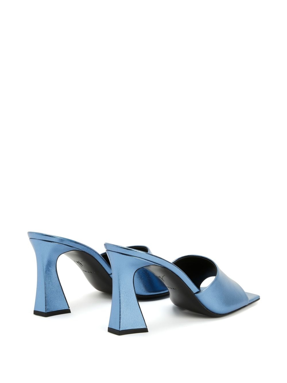 Solhene 85mm leather mules - 3