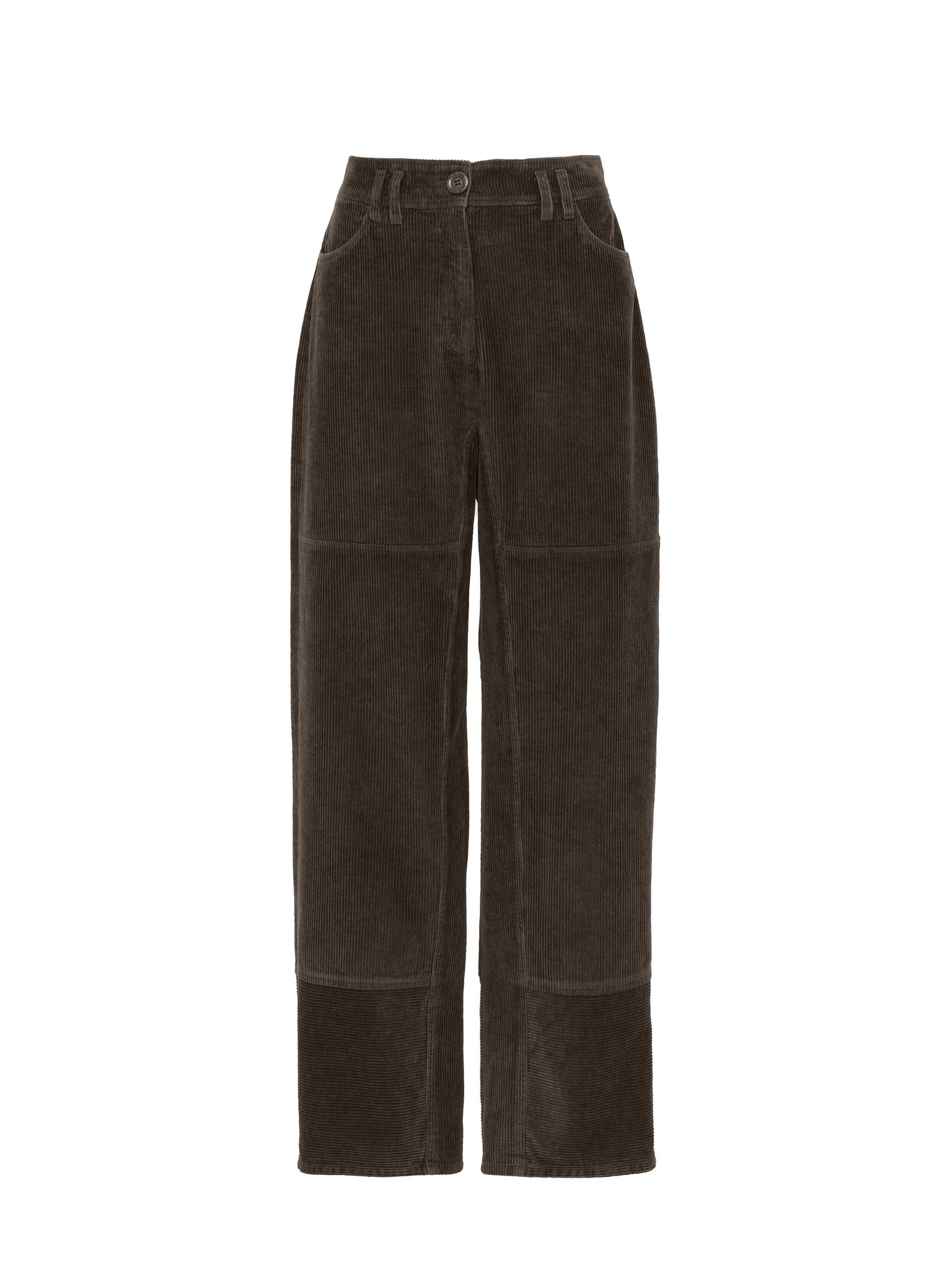 CORDUROY CARGO TROUSERS - 1