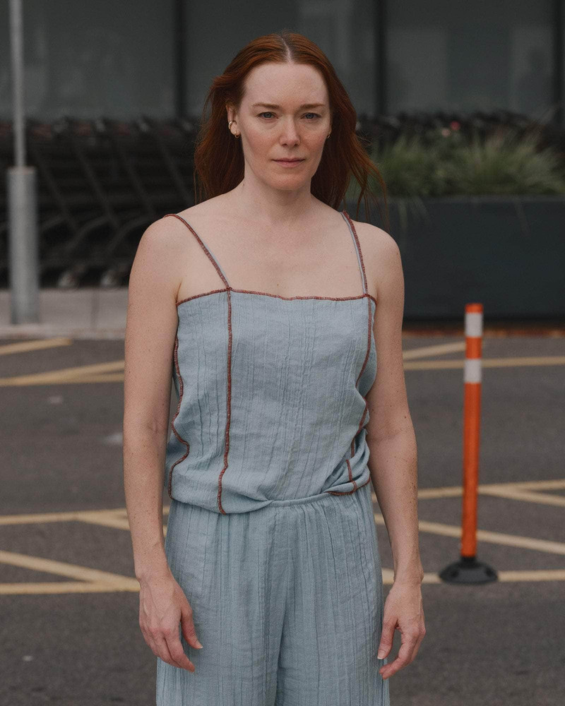Shok Slip Top - Crinkle Linen 1