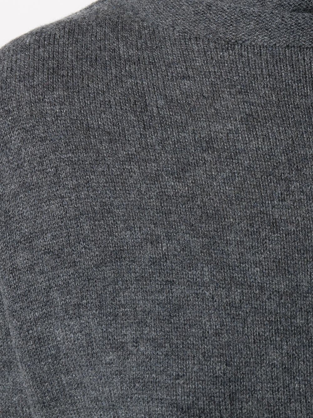 roll-neck fitted jumper - 5