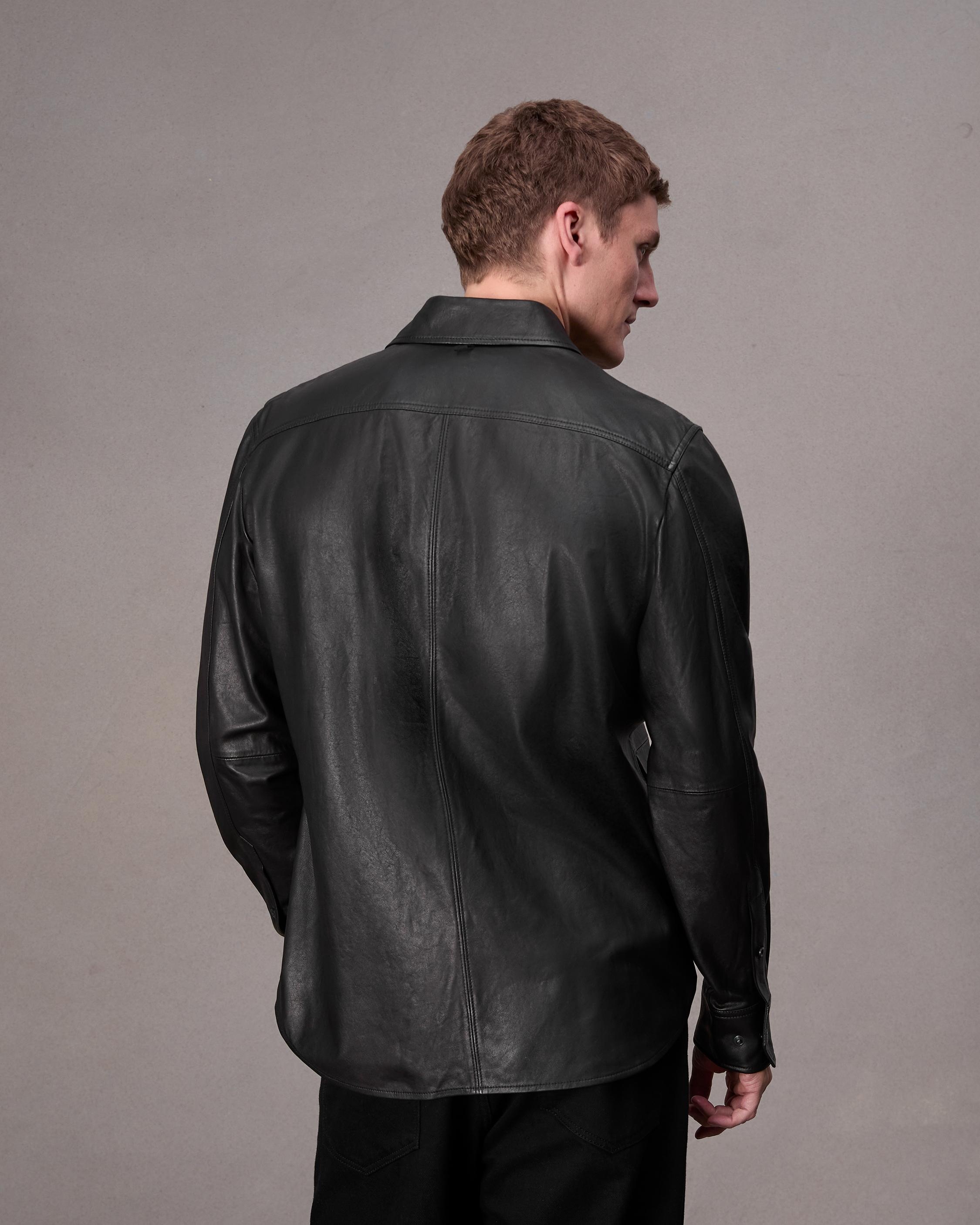 Jonas Leather Shirt - 5