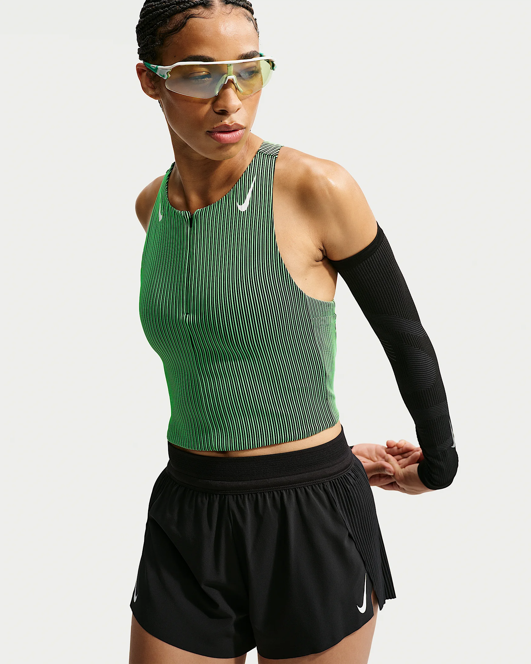Nike AeroSwift Women's Dri-FIT ADV Cropped Running Tank Top - 1