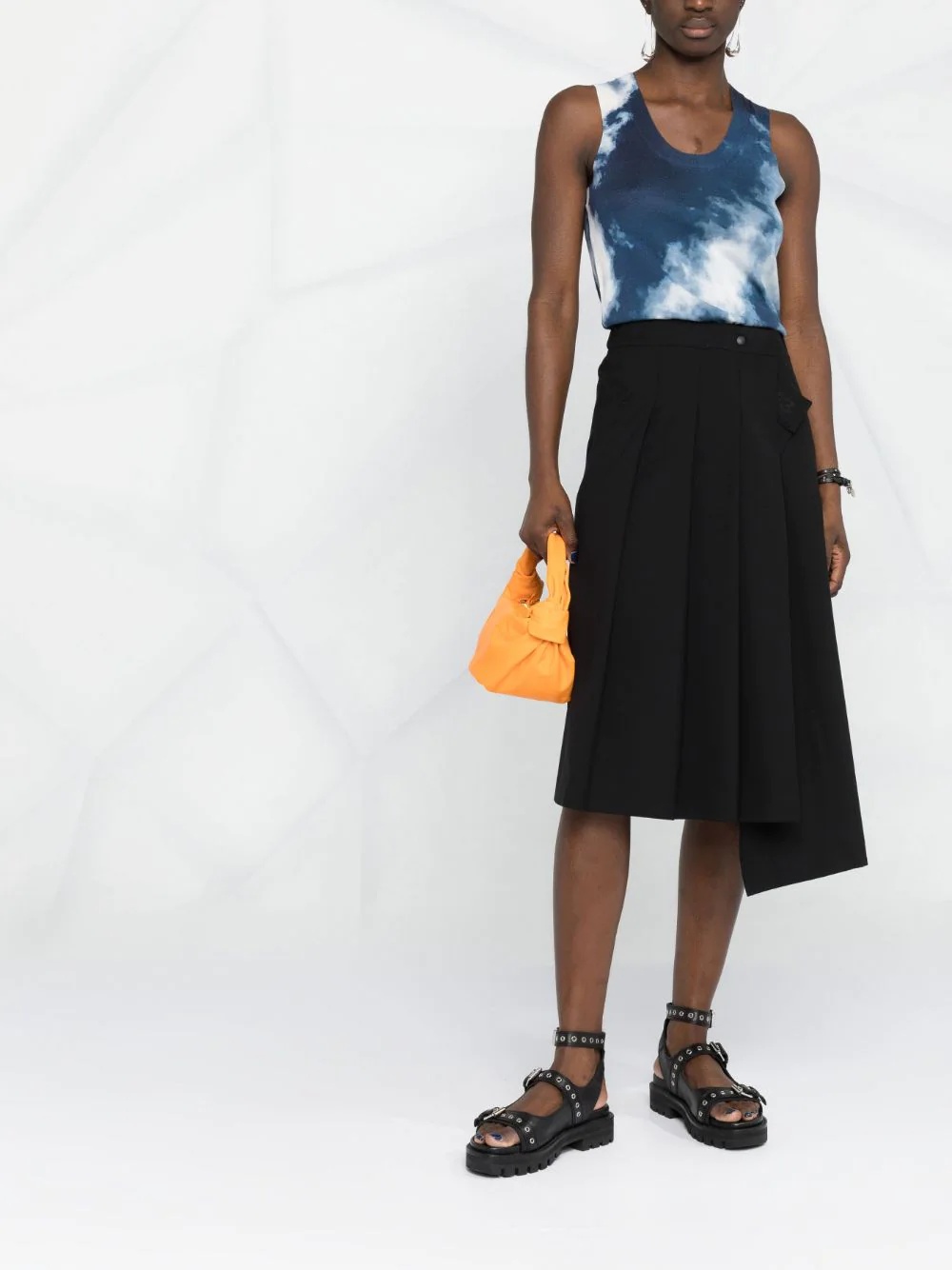 sky-print vest top - 2