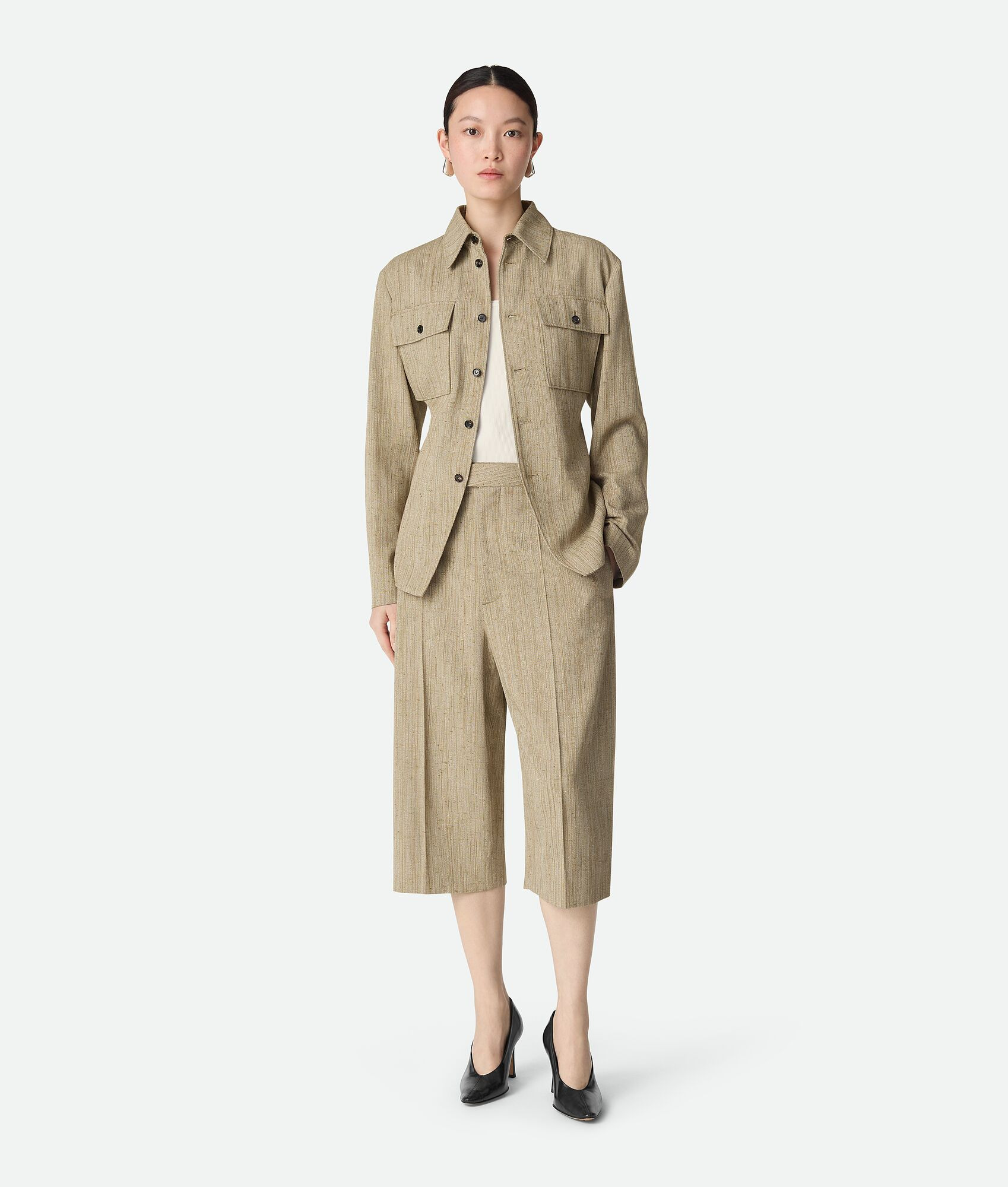 Viscose Silk Culotte - 4