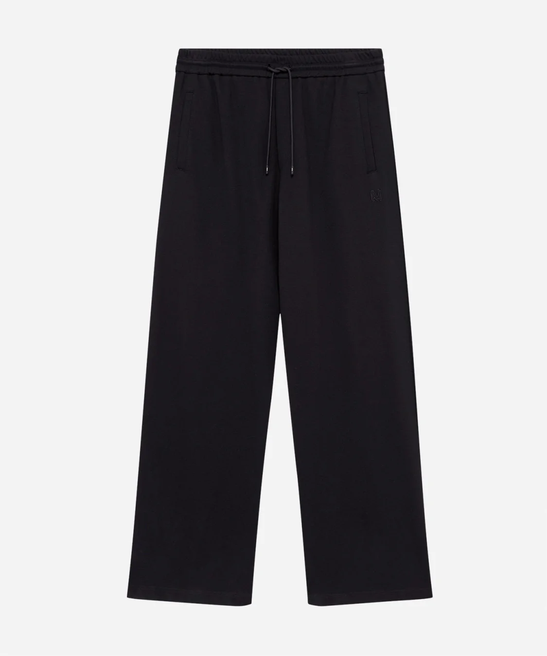 Cotton piqué pants - 1