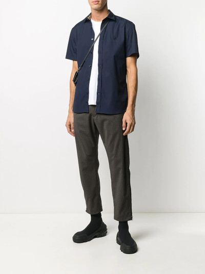 Burberry embroidered TB monogram shirt outlook