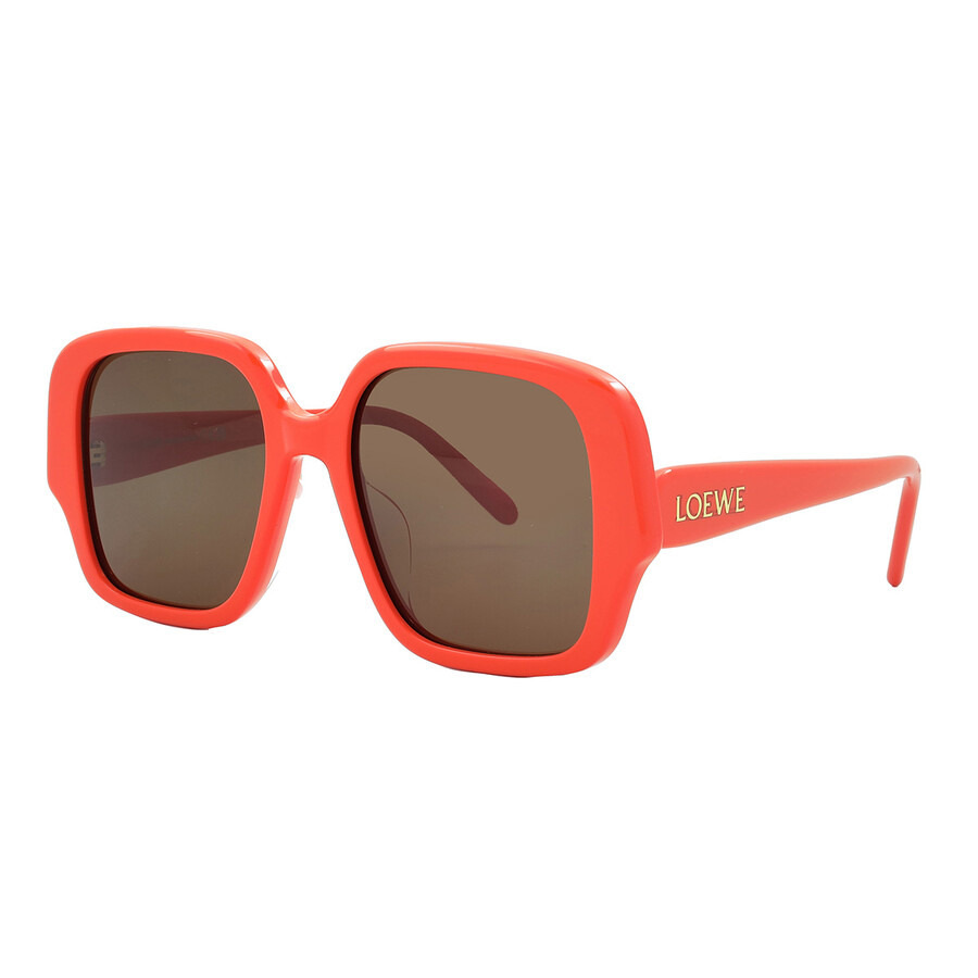 Loewe Grey Square Ladies Sunglasses LW40134U 42E 54 - 3