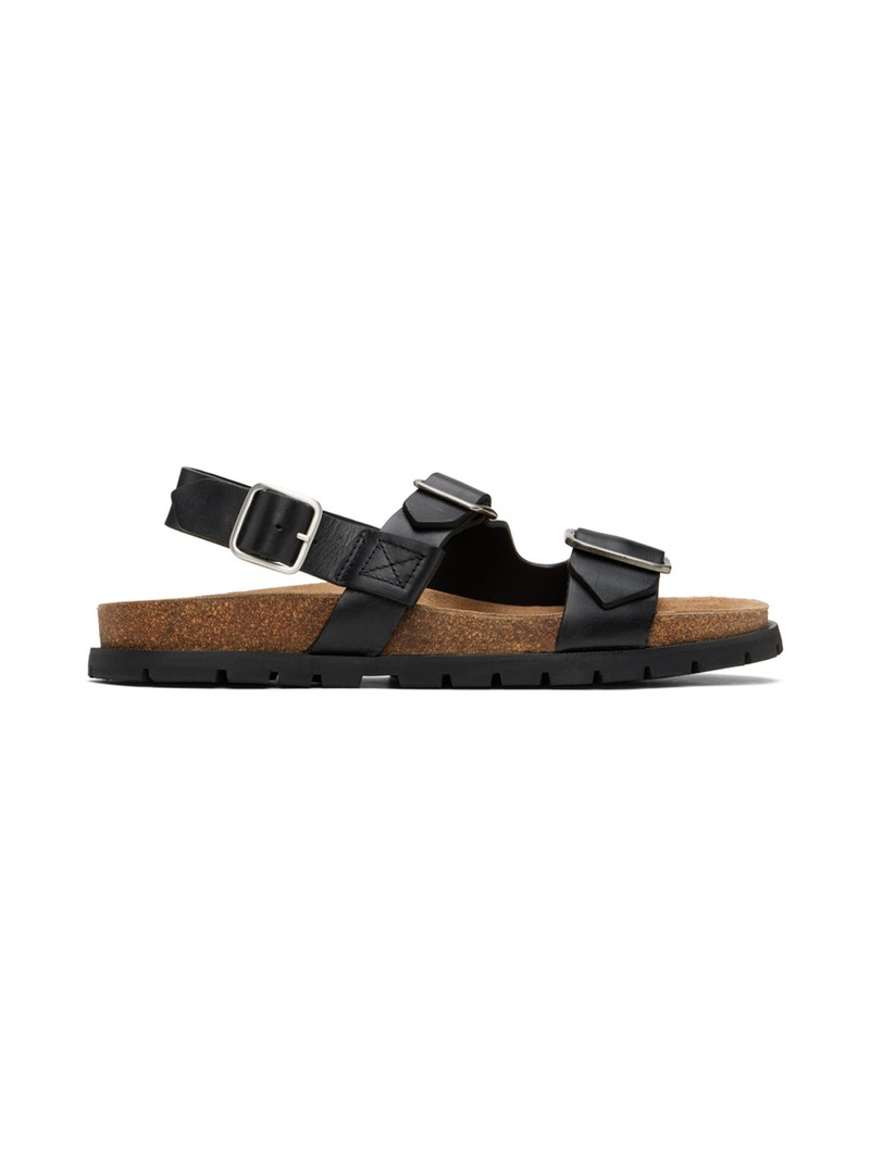 Black Aly Sandals 1