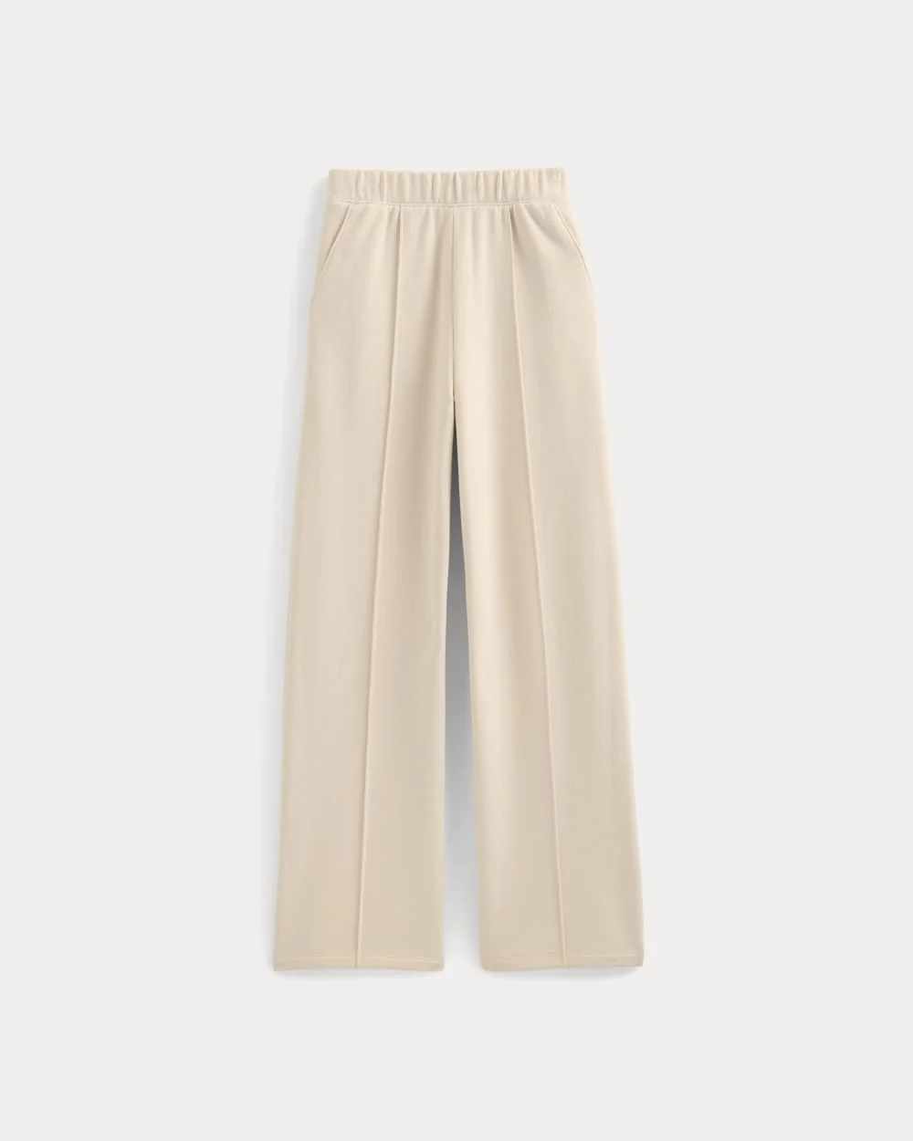 LIGHTWEIGHT TERRY PINTUCK SWEATPANT - 1