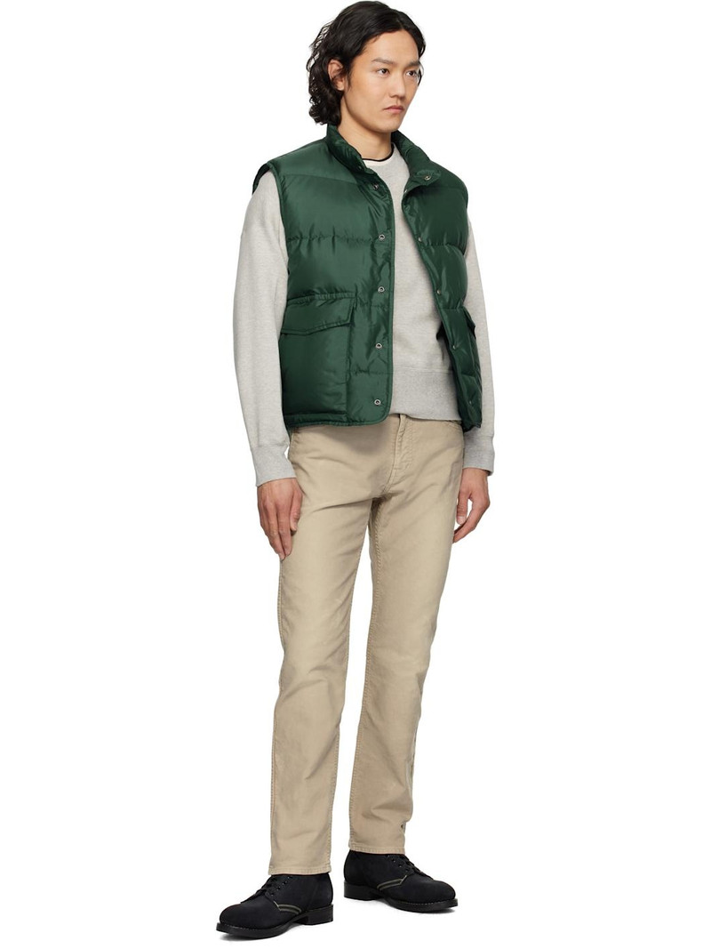visvim Green Karluk Down Vest outlook