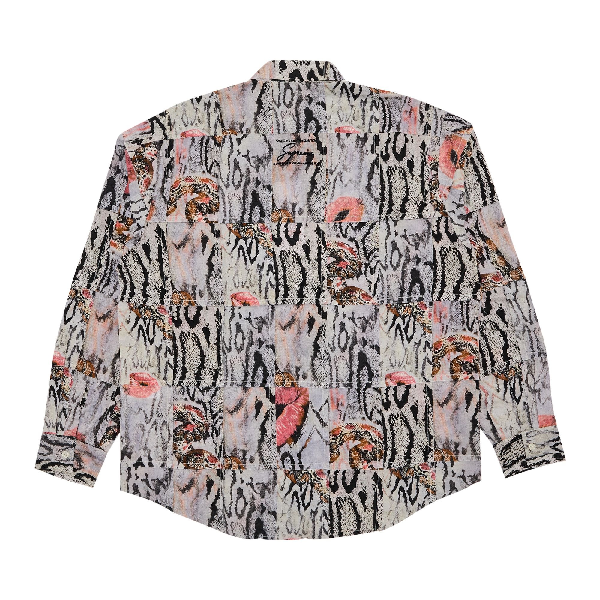 Supreme x Martine Rose Patchwork Shirt 'Multicolor' - 2