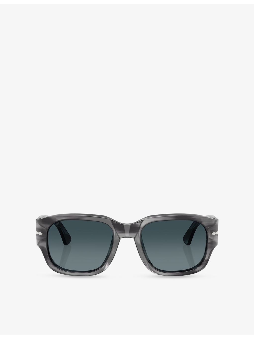 PO3380S Polarised Square-Frame Acetate Sunglasses - 1