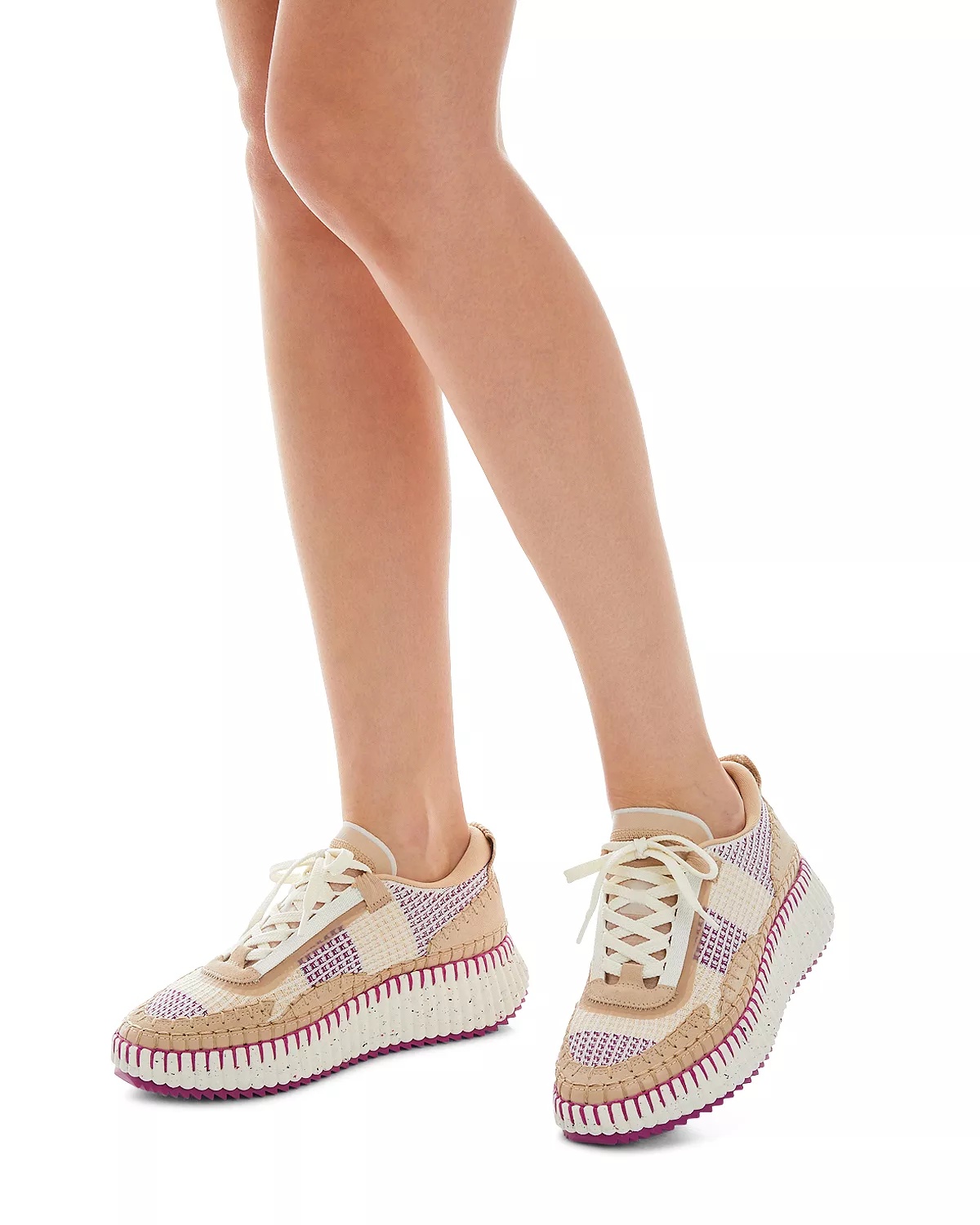 Women's Nama Suede Platform Low Top Sneakers - 2