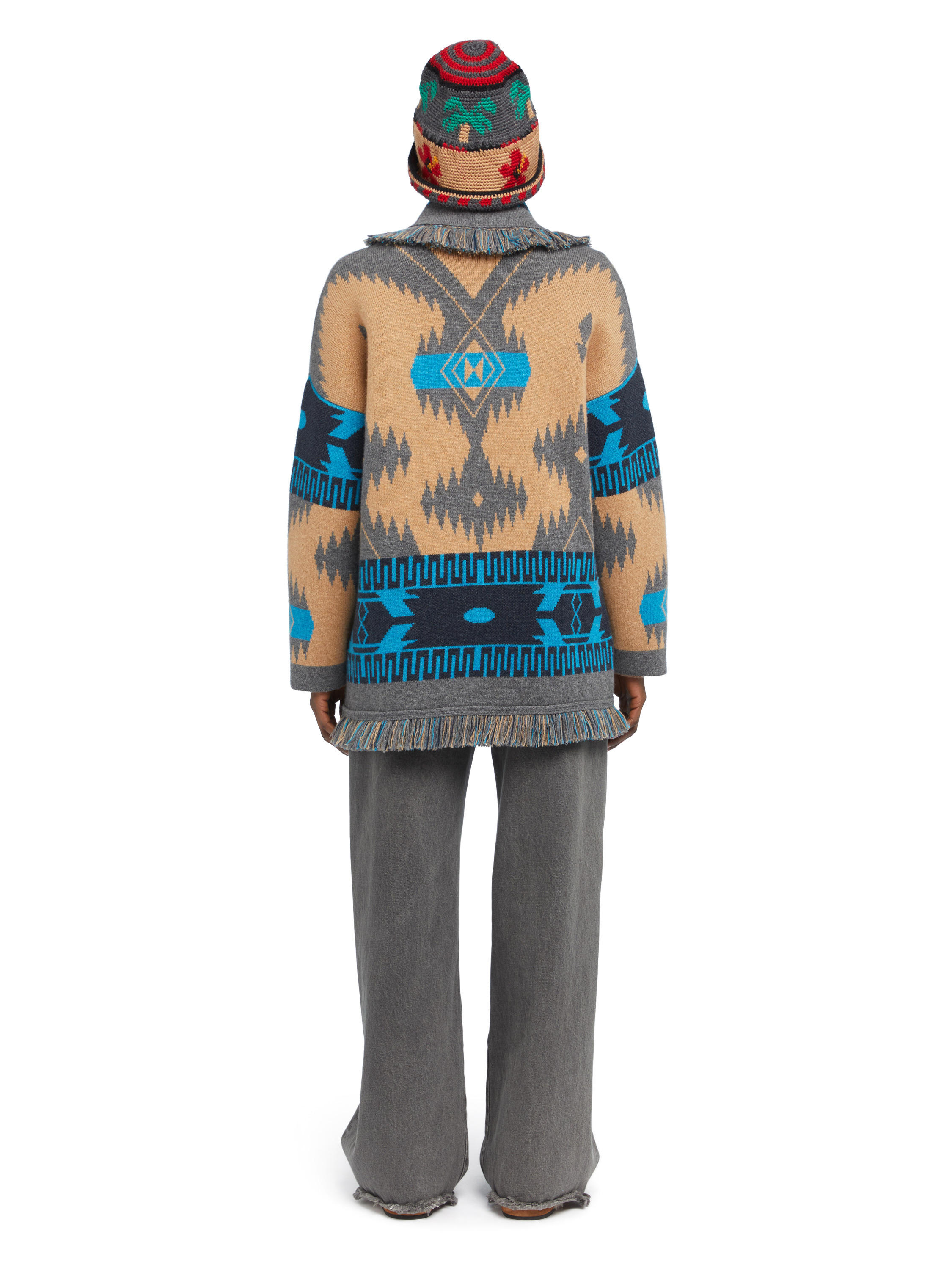 Icon Jacquard Cardigan - 7