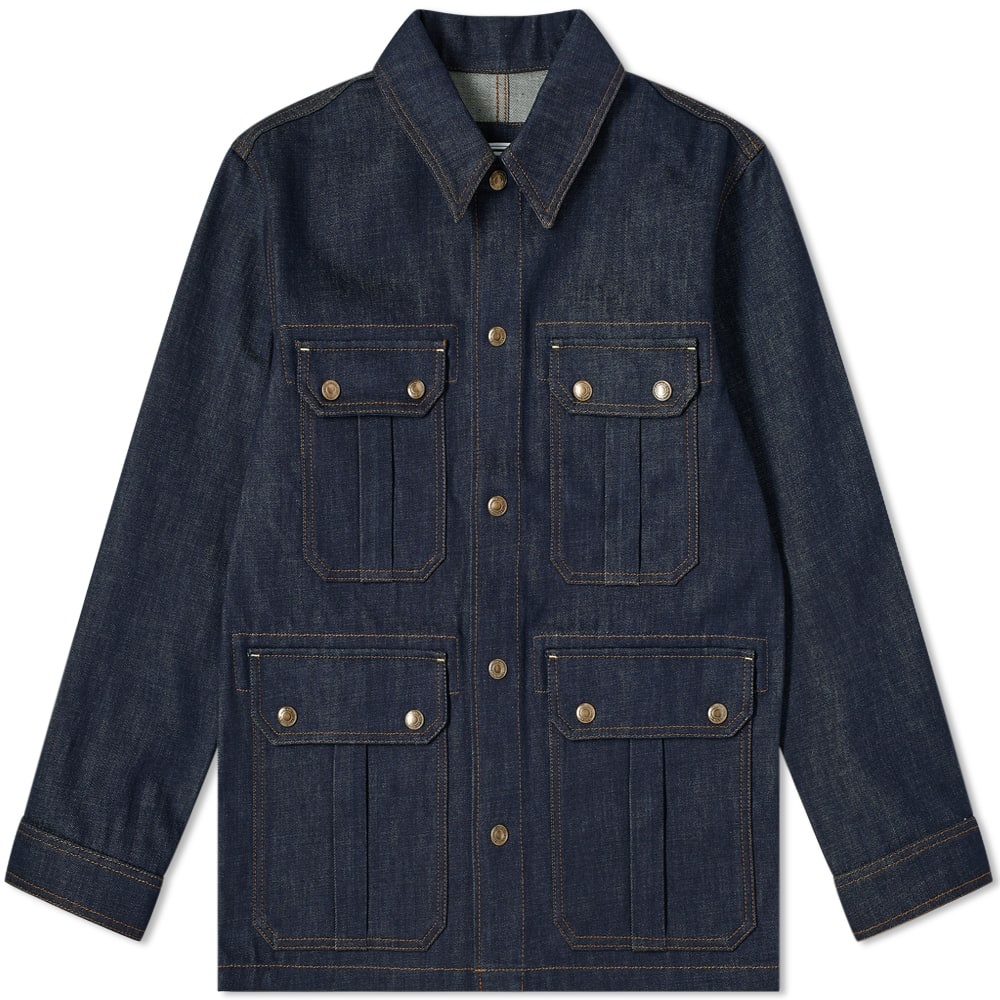 AMI Denim Worker Jacket - 1