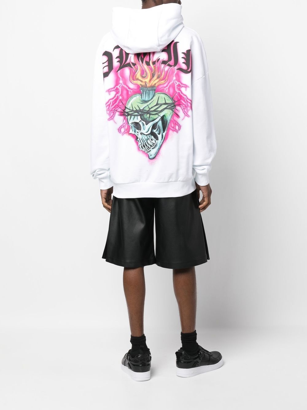 Love Tattoo long-sleeve hoodie - 2