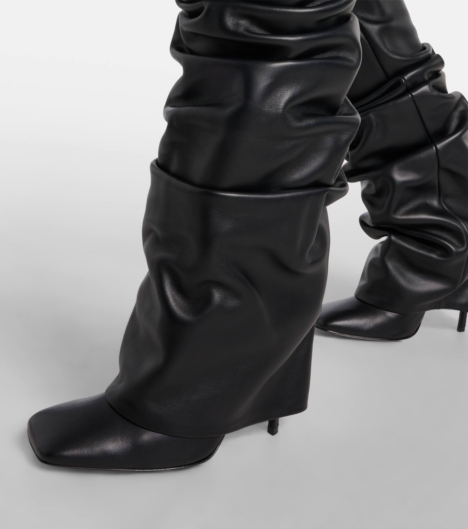 Rea leather knee-high boots - 7