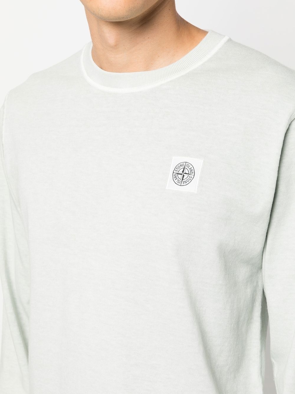 Compass-patch long-sleeve T-shirt - 5