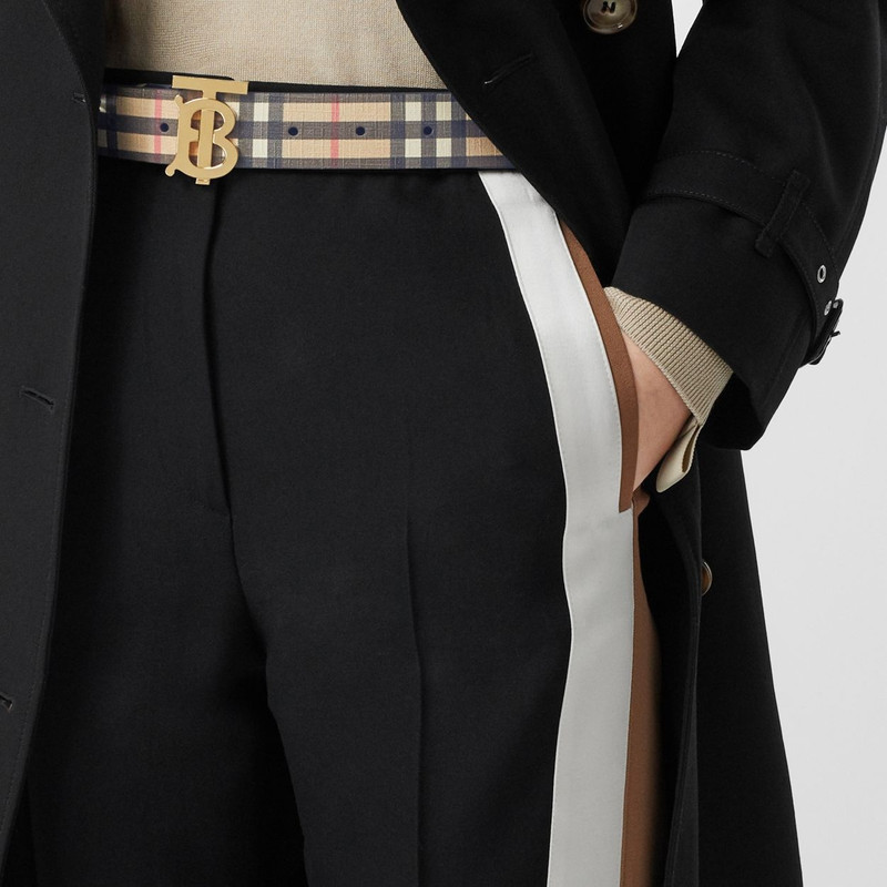 Monogram Motif Vintage Check Belt 3