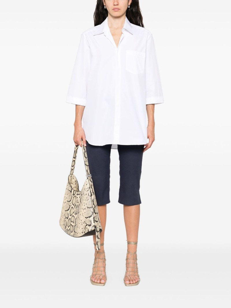 ALAINPAUL logo-embroidered shirt outlook