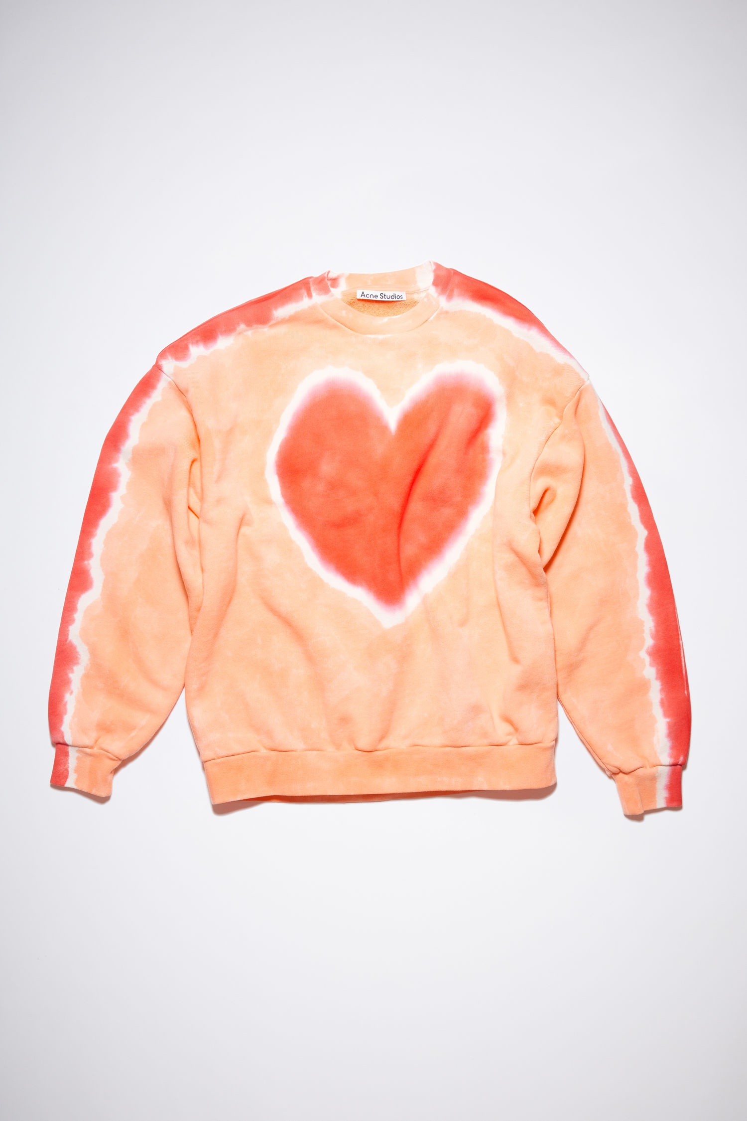 Heart sweatshirt - Orange/coral - 1