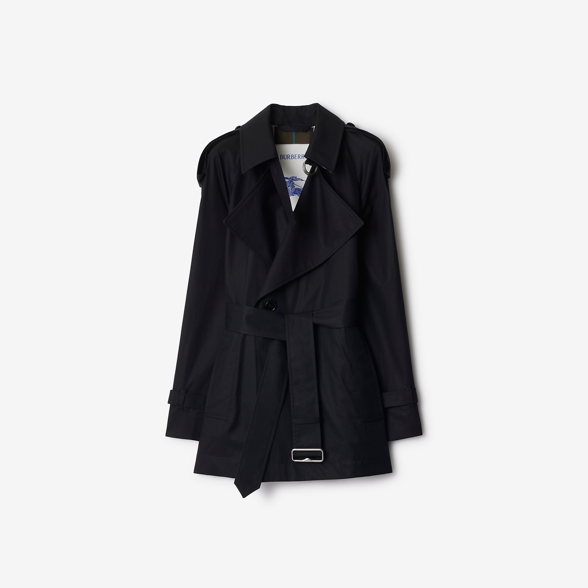 Gabardine Trench Jacket - 1