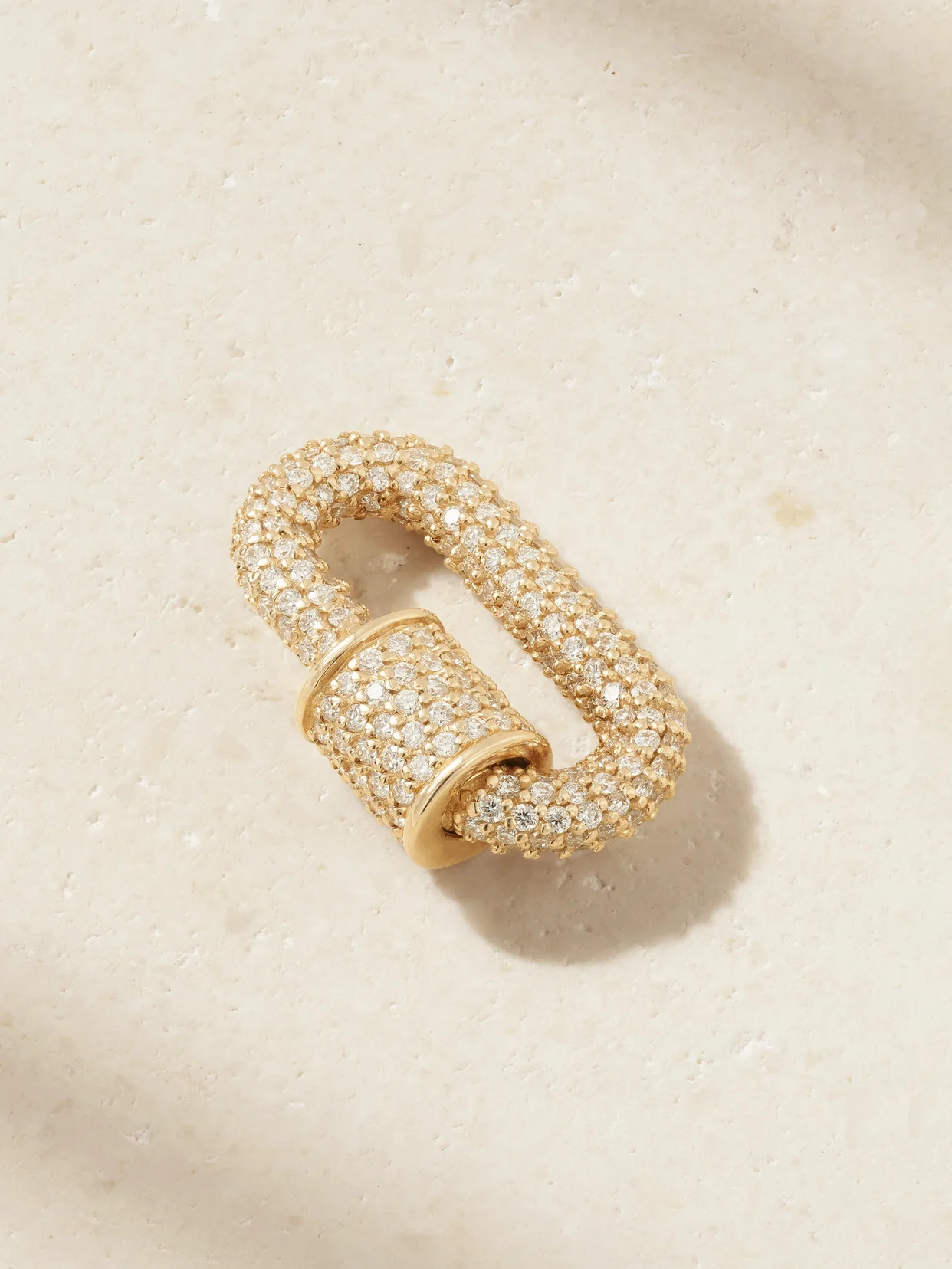 Allstone Chubby Babylock 14-karat Gold Diamond Pendant - 1